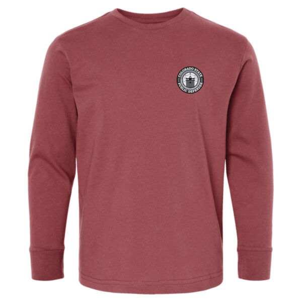 NEW! Public Defender - Youth Fine Jersey Long Sleeve Tee Thumbnail